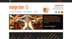 Desktop Screenshot of orangedoorexpress.com